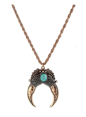 波西米亚民族风项链时尚小众颈链