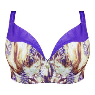 纤妍/黛丽世家内衣全罩杯大码薄款文胸收副乳聚拢调整型胸罩D6025