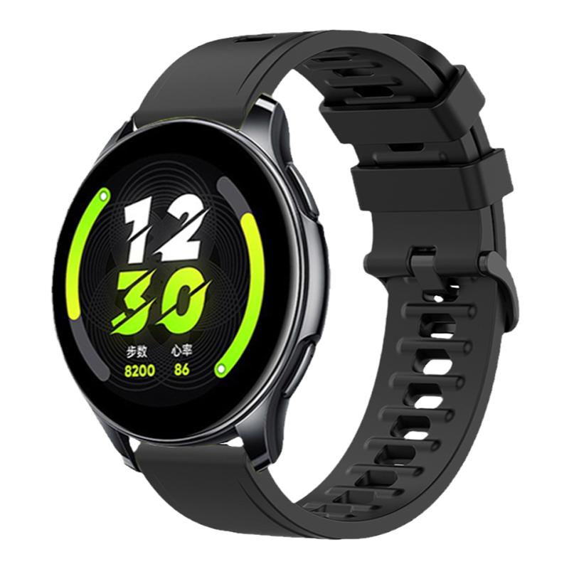 适用真我 realme 手表T1 智能手表带 RMW2102 硅胶表带 realme Watch s pro快拆腕带realme Watch s 表链