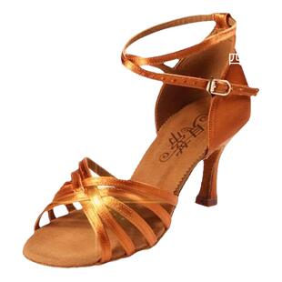 贝蒂拉丁舞鞋女士软底中跟正品舞蹈鞋交谊舞国标女恰恰跳舞鞋211