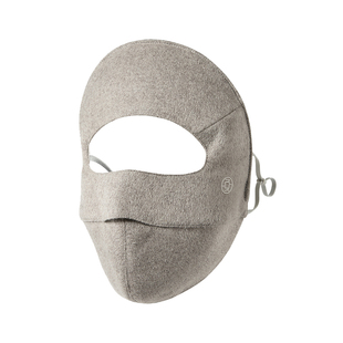 夏秦冬天保暖羊毛面罩桑蚕丝女全脸防风防寒防晒脸基尼骑行口罩