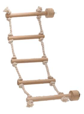 鹦鹉专用棉绳爬梯鸟笼玩具用品