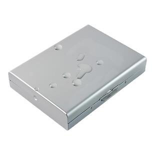 高档金属卡包不锈钢防磁防盗刷男女钱包爸爸超薄迷你银行卡盒卡片