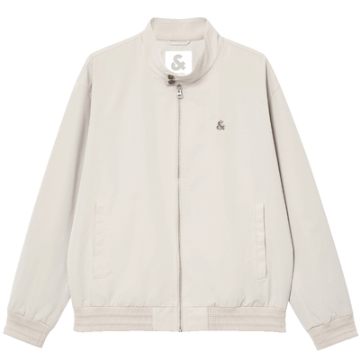 【防泼水】杰克琼斯外套男款秋商务通勤宽松休闲风哈灵顿夹克男装