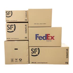 顺丰快递纸箱加厚加硬搬家收纳装书纸壳箱国际海运大号纸箱打包箱