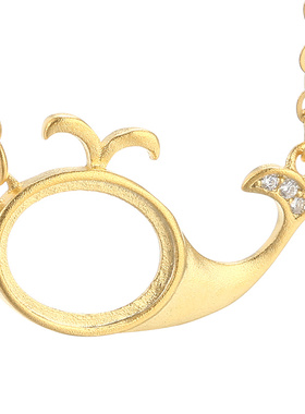 纯银创意设计吊坠空托