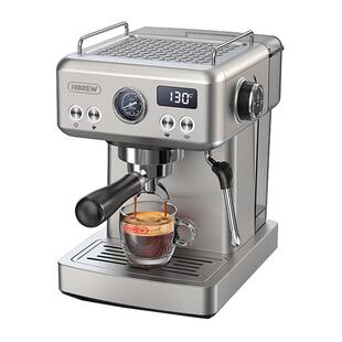 HiBREW咖喜萃咖啡机H10A专业半自动意式浓缩萃取家用小型58MM手柄