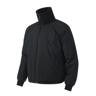 714street高蓬90白鸭绒羽绒服男款2025冬季防水螺纹高领宽松外套