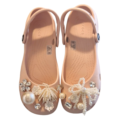 新款芭蕾洞洞鞋diy饰品夏季女款