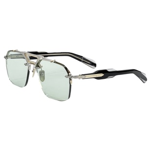 JMM飞行员太阳眼镜日系果冻色韩版男女同款中金无框遮阳防晒墨镜