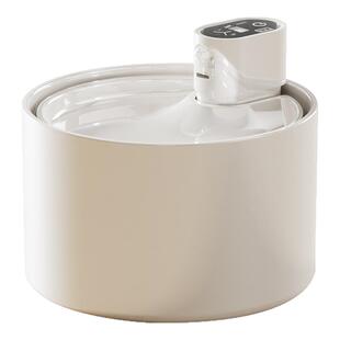 陶瓷猫咪饮水机自动流动恒温猫水碗猫用不插电无线感应宠物饮水器