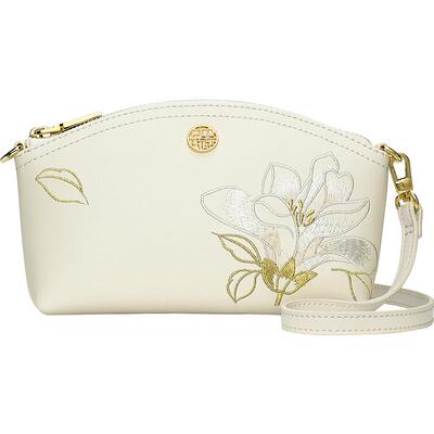 刺绣手抓包手机包妈妈包斜挎女包