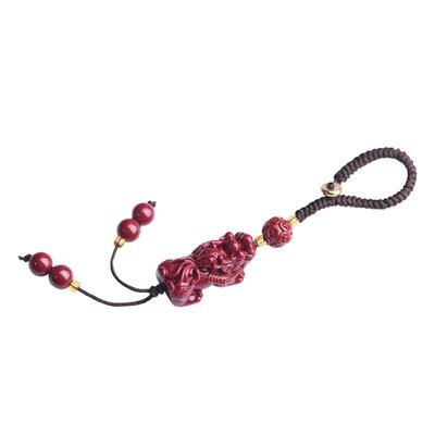 朱砂貔貅吊坠挂件男女款