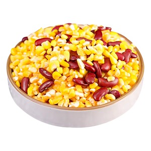 东北大碴子组合芸豆笨大碴粥粘碴子粥玉米糁粘苞米五谷杂粮粗粮