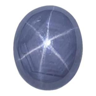 XG1缅甸抹谷天然无烧星光蓝宝石戒面18K金镶嵌戒指吊坠新品T特价