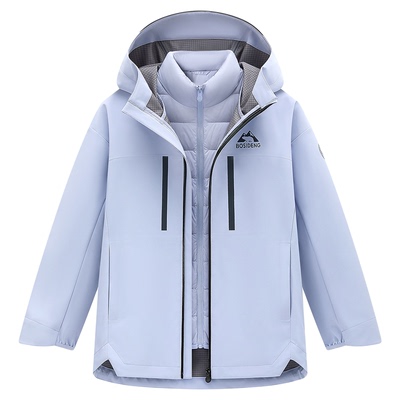 波司登2025新款三合一羽绒服