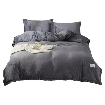 【美拉德风限定】A类加厚牛奶绒四件套定制冬季珊瑚绒床笠款加绒