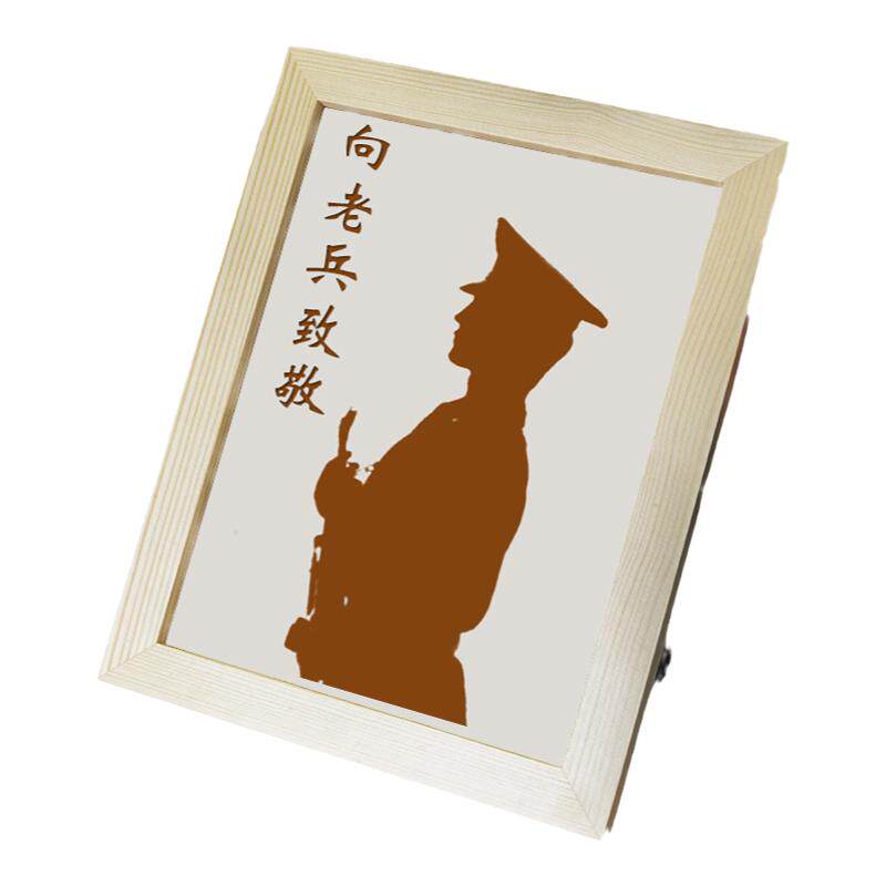 退伍礼物军人纪念品送战友实用照片定制文创摆件军旅部队退役老兵