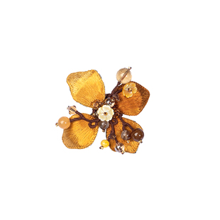 酉州苗绣民族特色刺绣艺品手工制作礼物自制编织胸针配饰