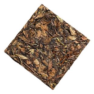 2015可蒸煮老白茶方砖100g福鼎管阳管阳高山白茶寿眉饼茶枣香浓郁