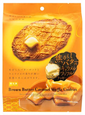 日本清华堂焦糖黄油巧克力饼干