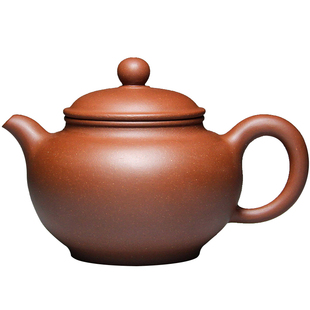 宜兴紫砂壶家用茶壶吴海良100目原矿贵妃泥纯全手工壶200CC掇只壶