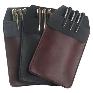 杰利护士笔袋插口袋插笔套白大褂保护套医生专用笔袋防脏加厚多功能固定防漏墨工作服医用皮质插笔袋定制logo