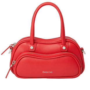 赵今麦聂曦光同款OMENTAR欧蒙特青蛙包女波士顿保龄球斜挎小包包
