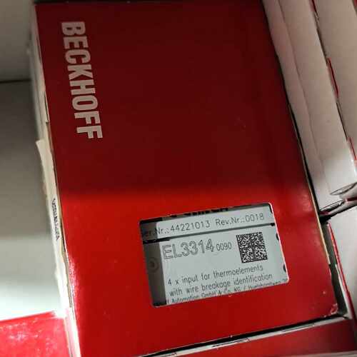 议价BECKHOFFEL33144路热电偶输入模块全新维修