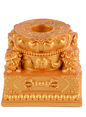 树脂吉祥立体吉祥树脂手摇转轮