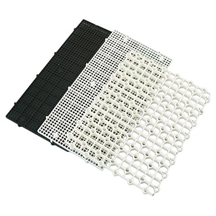 鱼缸隔离板龟缸底滤板滤材垫板加密加高水族用品玻璃缸黑色网格板