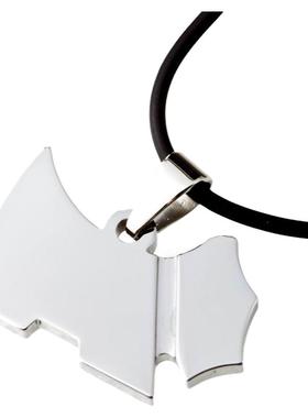 可爱小狗梦克拉钨金吊坠情侣款