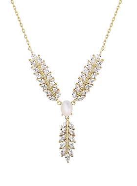 仿珍珠女轻奢风毛衣链时尚个性