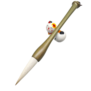 文耀笔庄 大头兼毫毛笔写大字大号斗笔抓笔对联提斗榜书书法国画