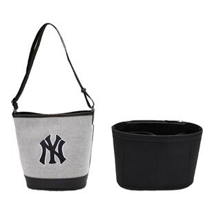 适用MLB新款水桶包撑收纳整理拉链定型超轻内衬内袋包内胆包中包