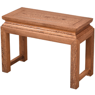 鸡翅木长条凳红木长凳子家用中式实木茶桌长板凳原木餐厅餐桌方凳