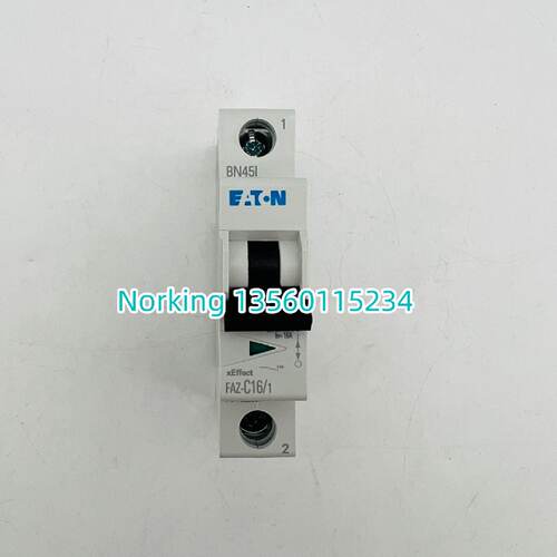 议价EATON伊顿 穆勒微型断路器FAZ-C16/1开关全新UL1077 CSA认证