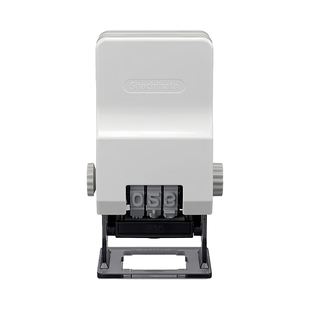 日本旗牌跳号印章页码章打码机自动跳码章全自动轻型省力原装进口