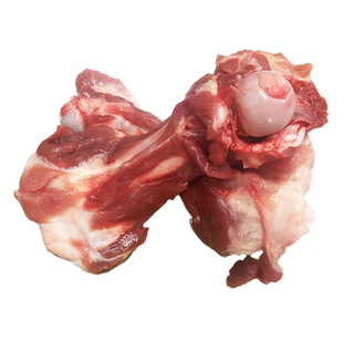 密之蓝天猪大棒骨新鲜带肉猪筒骨粮食喂养鲜棒骨约三斤肉多骨髓多