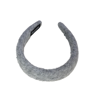 格雷系羊毛发箍头箍增颅顶发卡简约复古学院风减龄发饰头饰港风