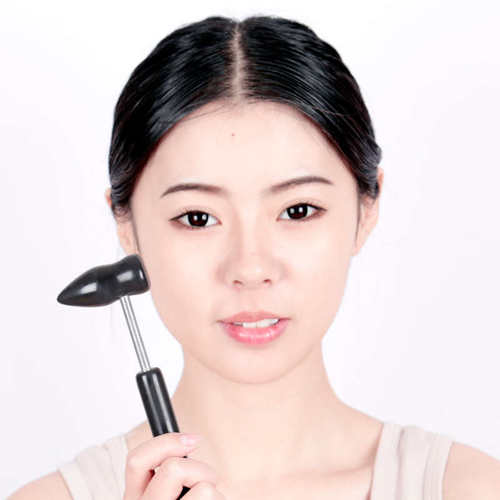 泗滨砭石按摩锤子保健锤养生经络按摩敲打锤小锤子颈部腿后背家用