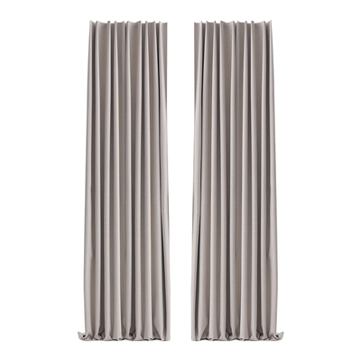 全遮光隔音双面一致雪尼尔棉麻