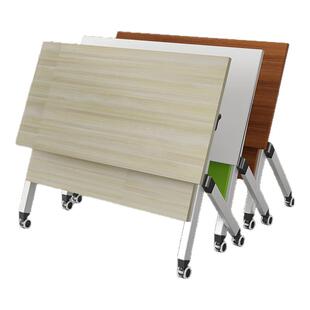 折叠会议桌培训桌长方形培训会议桌书桌学生家用折叠桌办公学习桌