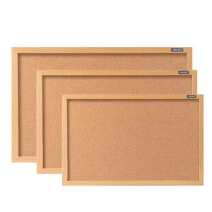 得力软木板创意照片墙毛毡自粘贴板愿景墙上挂式家用宿舍留言板桌面装饰记事板背景墙图钉便签板告示板ins风