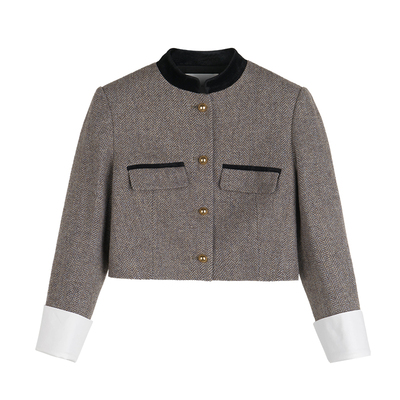 thepeach马术服小香风短外套