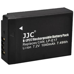 【3C认证】JJC LP-E17相机电池适用佳能R50V V1 R8 R50 R10 M6II 200D2 R100 760D M5 77D RP 850D微单充电器