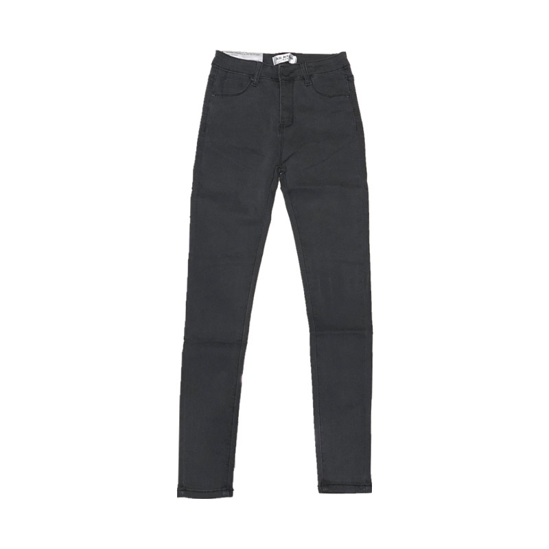 入店必败 复古超高腰弹力小脚牛仔裤薄款修身显瘦铅笔长裤大码女
