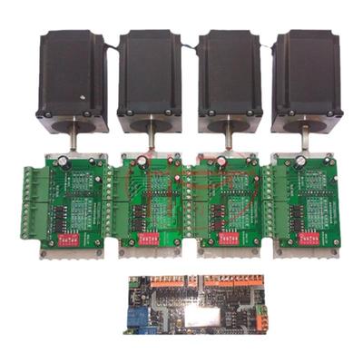 57步进电机四轴控制系统套装