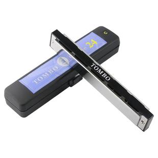 日本TOMBO通宝口琴官方6624复音24孔C调儿童成人专业初学者入门