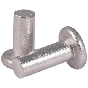 GB109平头铝铆钉 铝柳钉 平圆头实心手打敲击式铆钉M2M3M4M5M6M8